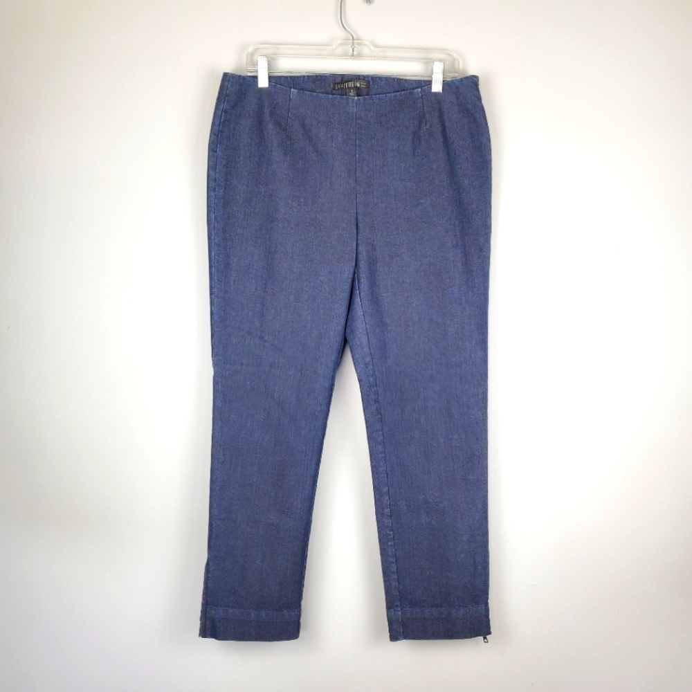 LAYFAYETTE 148 Denim Dress Pants, Size 8